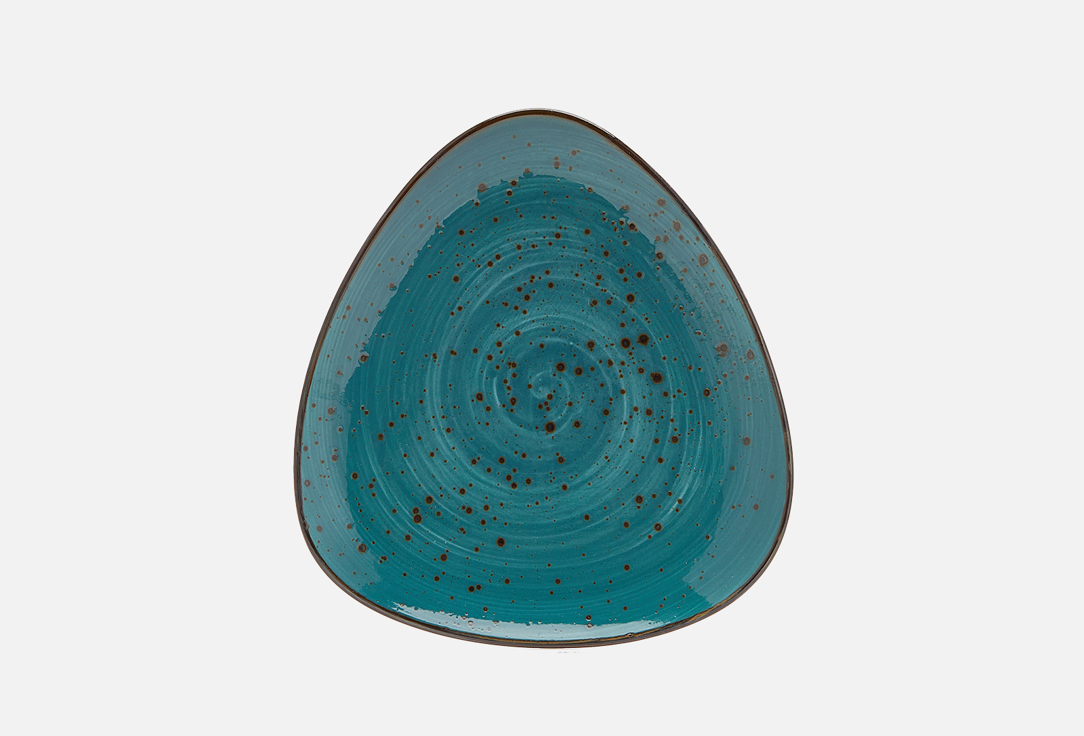 Тарелка мелкая SAMOLD Хорека океан, треугольная 1 шт мелкая тарелка samold хорека коралл 26 см 1 шт