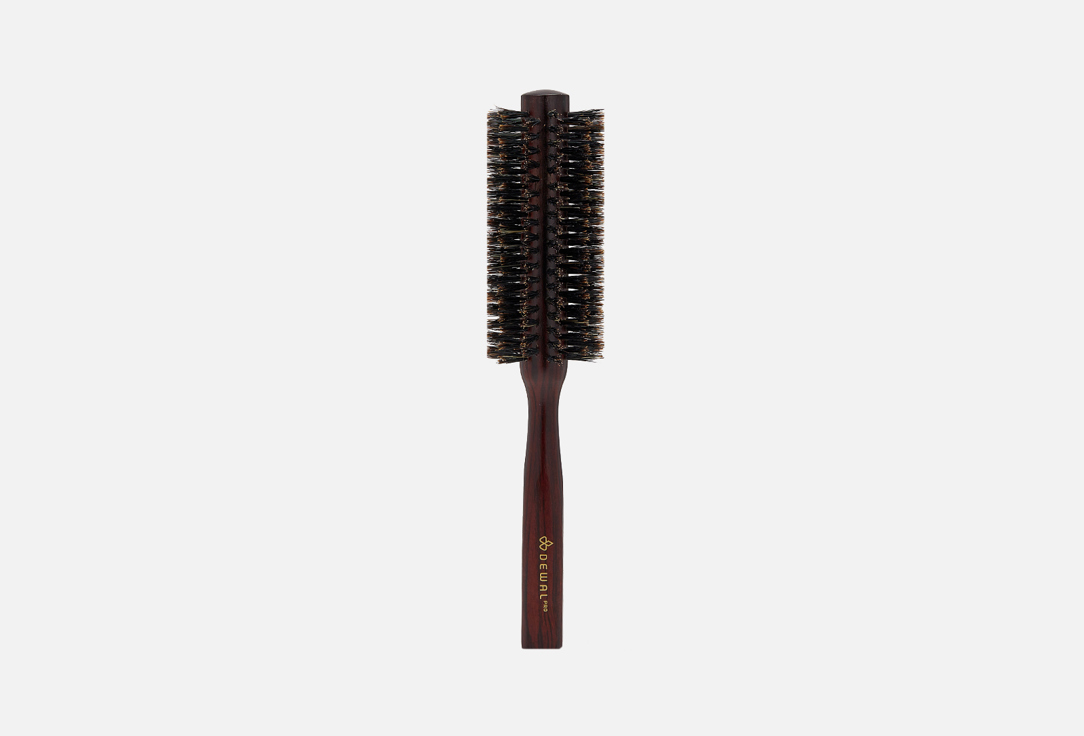 Брашинг для волос DEWAL PROFESSIONAL Темный BRT1212 1 шт деревянный брашинг для волос dewal professional 20 45 mm 1 шт