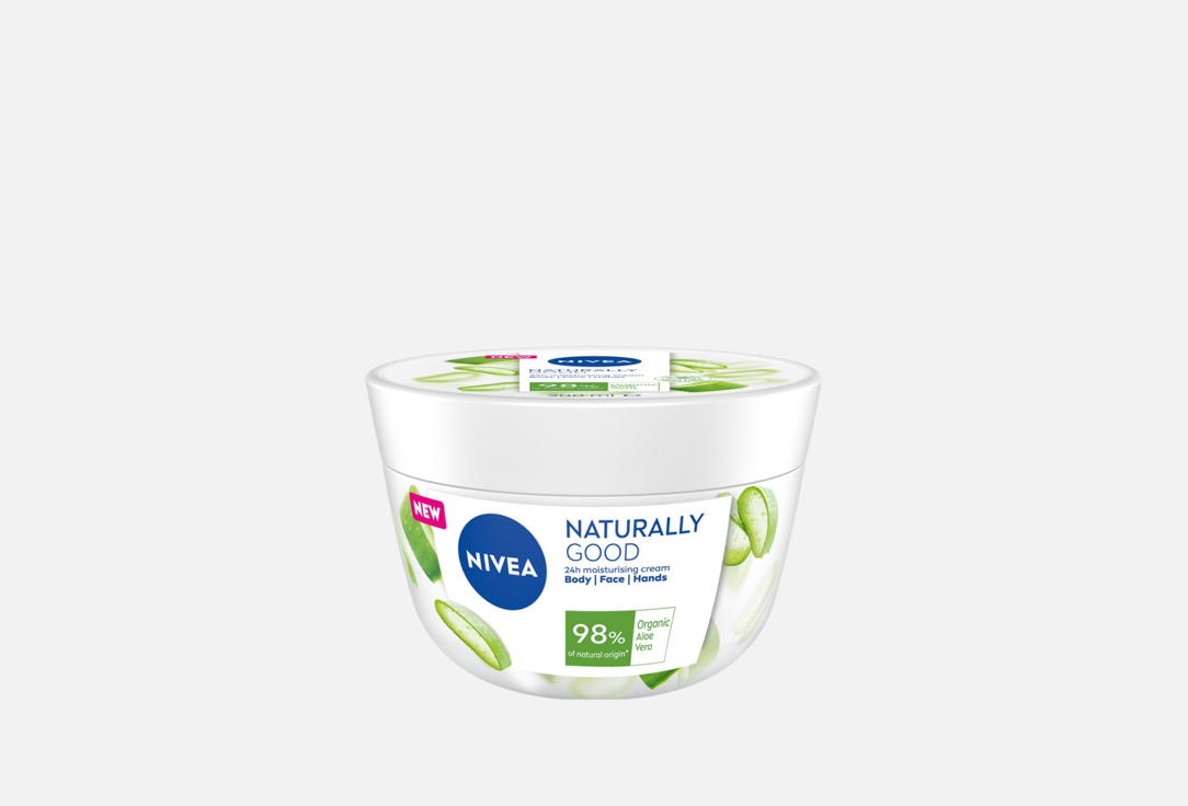 цена Крем для тела NIVEA Naturally Good Organic Aloe Vera 200 мл
