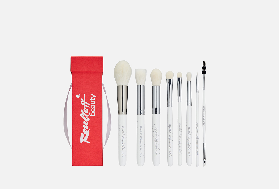 цена Набор кистей для макияжа ROUBLOFF BEAUTY Set М087ml from 8 make-up brushes 1 шт