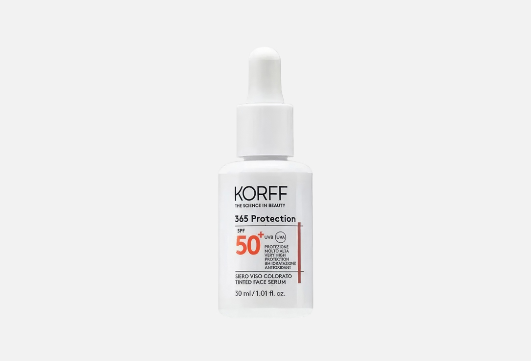 Изображение товара Тонирующая солнцезащитная сыворотка для лица SPF 50+ KORFF 365 Protection