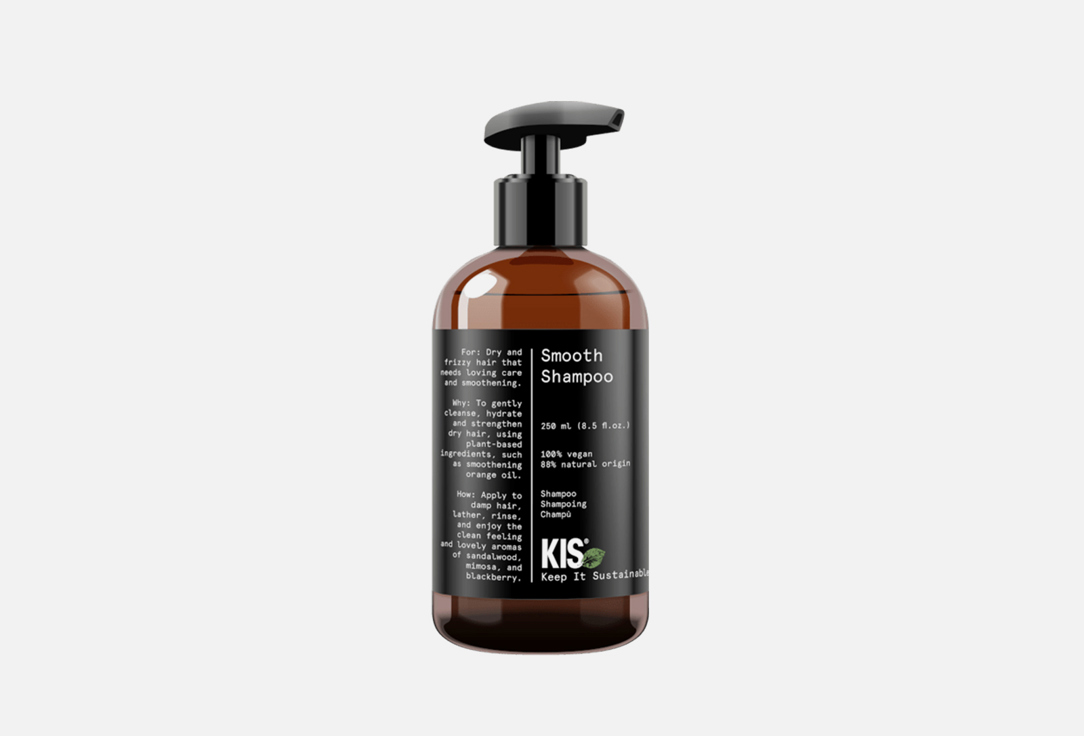 Восстанавливающий шампнь для волос KIS GREEN SMOOTH SHAMPOO 250 мл kis smooth keramoist shampoo