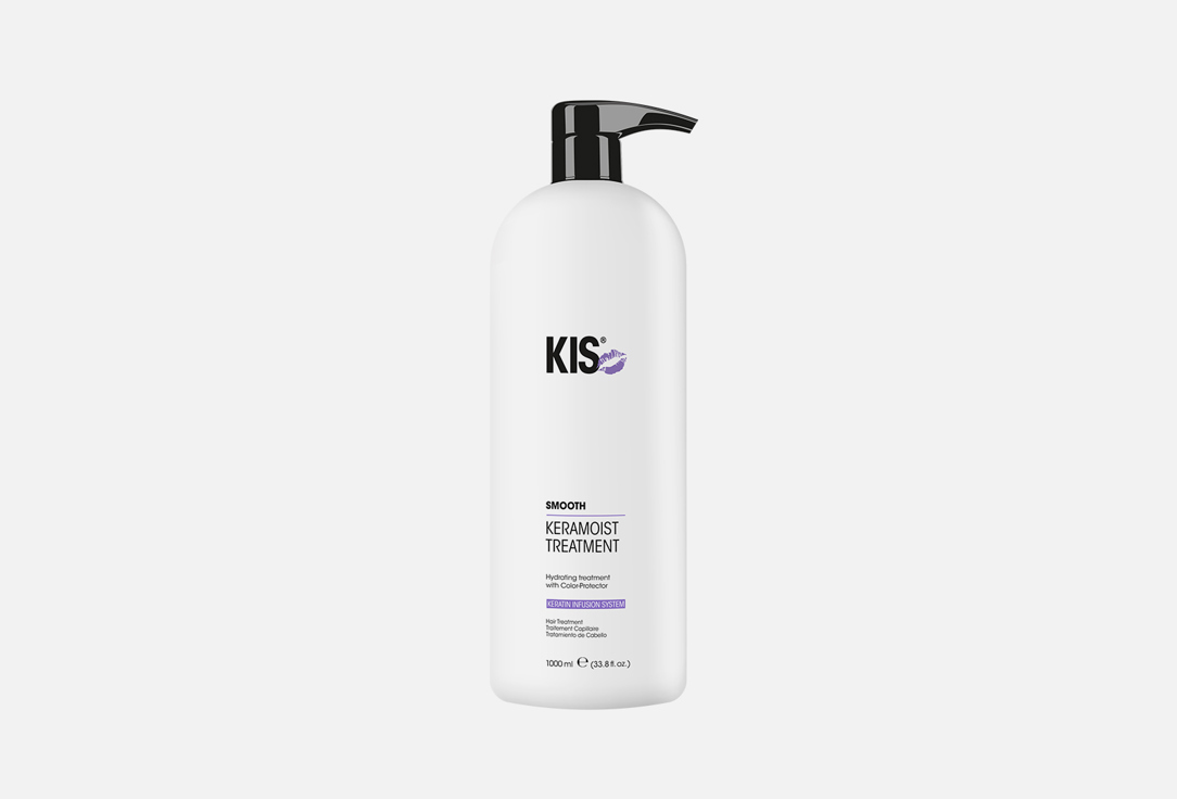 Маска для волос KIS Keramoist treatment 1000 мл kis smooth keramoist shampoo