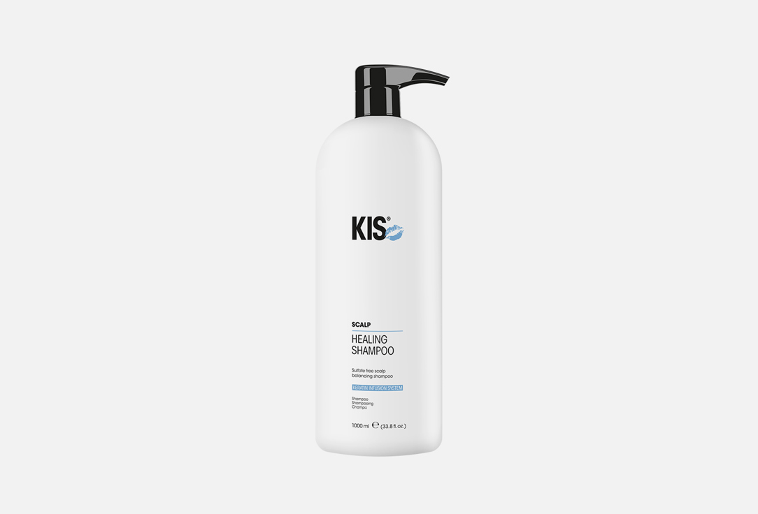 Шампунь для волос KIS KeraScalp Healing Shampoo 1000 мл kis kerascalp revitalizer маска профессиональная стимулирующая рост волос оздоравливающая 150 мл