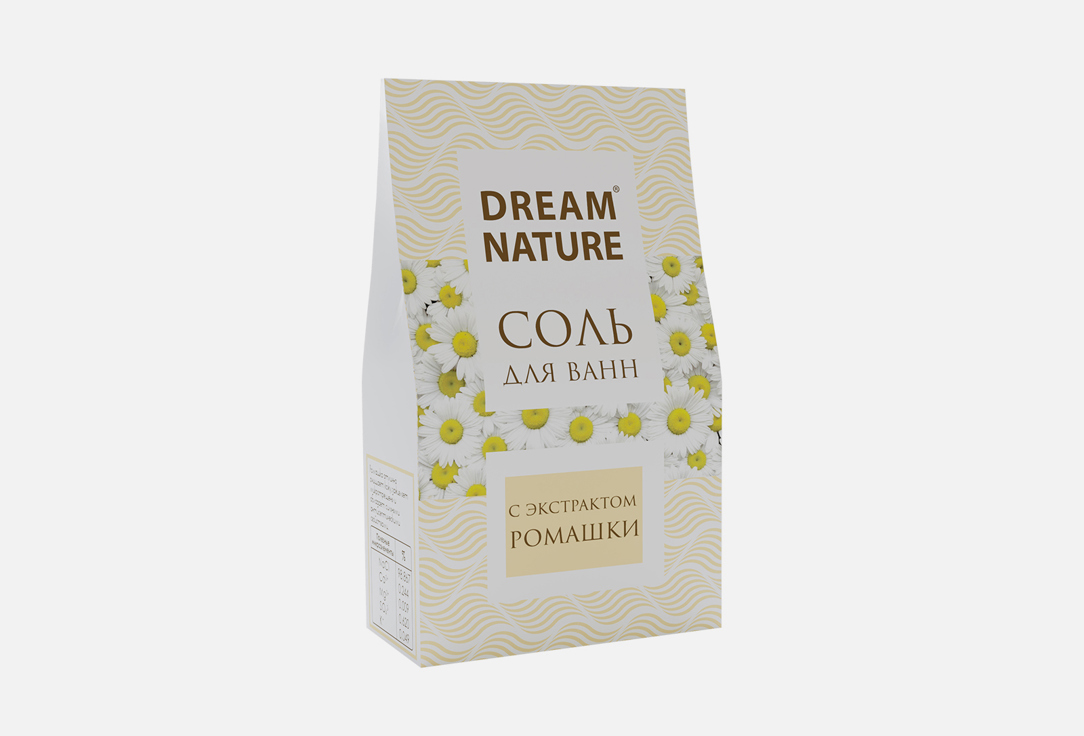 

Соль для ванн DREAM NATURE, Ромашка 500 г