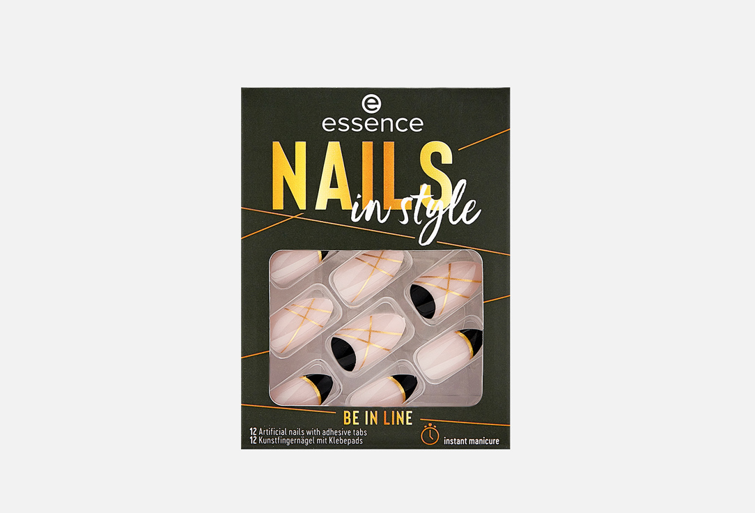 Накладные ногти ESSENCE Nails in style 12 12 шт накладные ногти nails in style uñas postizas essence 17