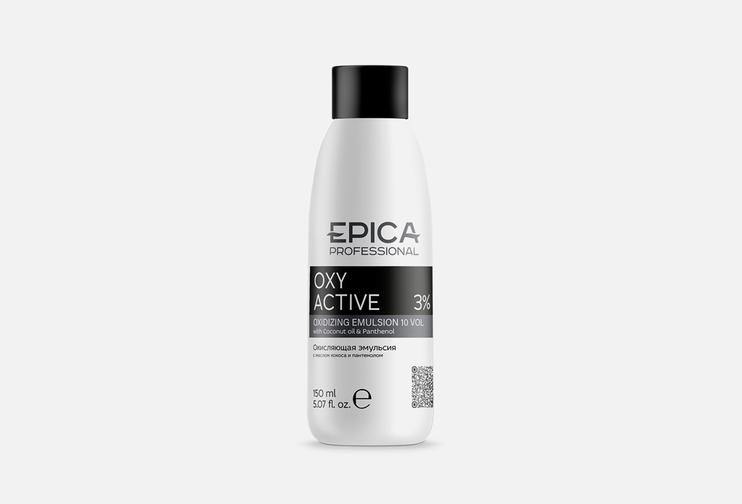 Изображение товара Кремообразная окисляющая эмульсия EPICA Professional OXY ACTIVE 3% для окрашивания волос 150 мл