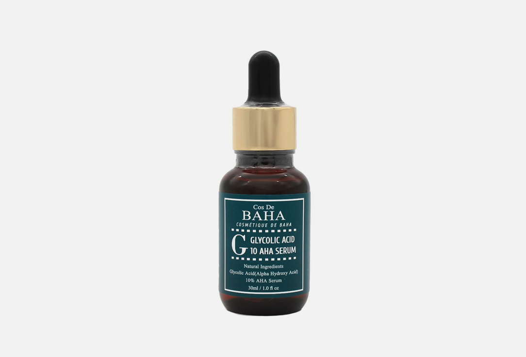 

Cыворотка для лица c гликолевой кислотой COS DE BAHA, Glycolic Serum 30 мл