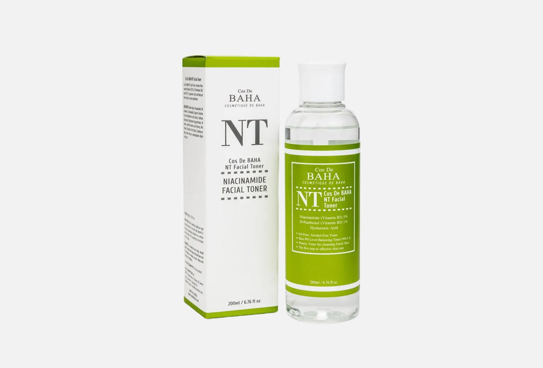 

тонер для лица COS DE BAHA, Niacinamide Toner 200 мл