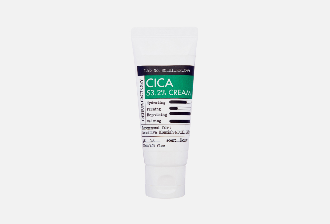

Крем для лица DERMA FACTORY, Cica 53.2% Cream 30 мл