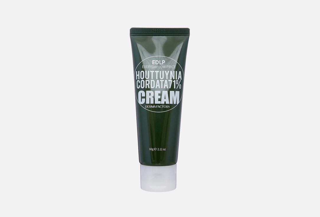 

Крем для лица DERMA FACTORY, Houttuynia Cordata 71% Cream 60 мл