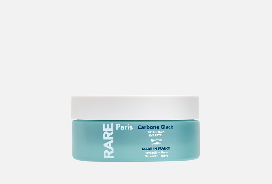 

Очищающие патчи для глаз RARE PARIS, Carbon Glace 1 шт