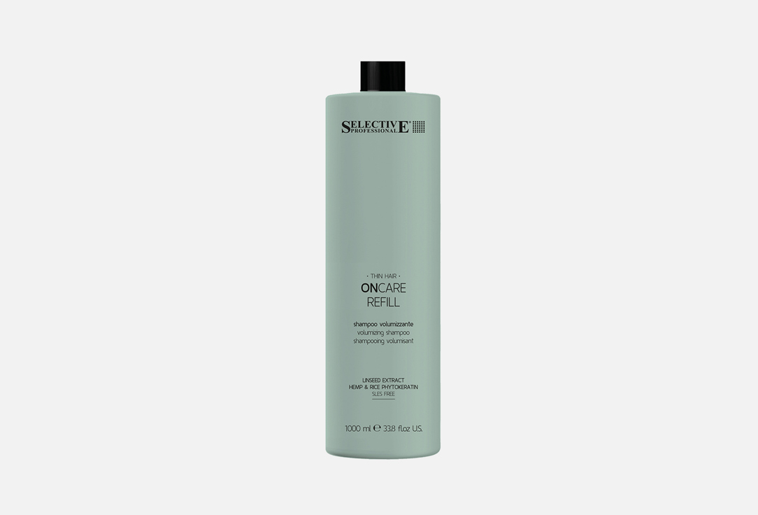 onc refill шампунь филлер 1000 мл Шампунь-филлер для волос SELECTIVE PROFESSIONAL ONC REFILL 1000 мл