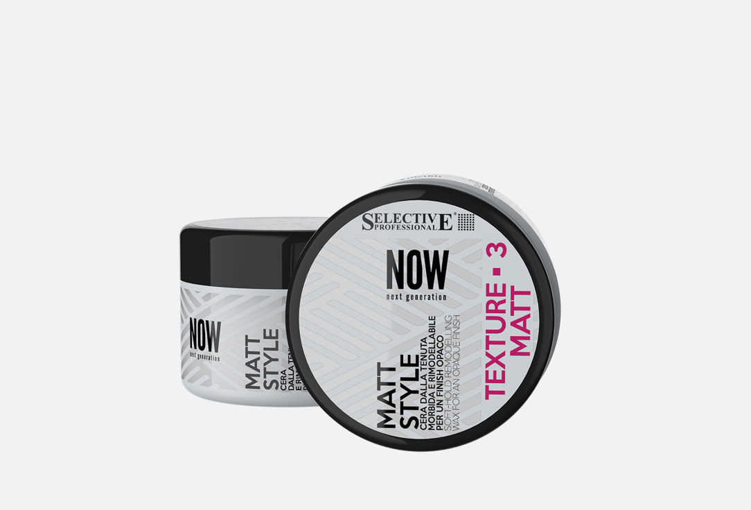 Изображение товара Реструктурирующий воск для волос мягкой фиксации Selective Professional MATT STYLE