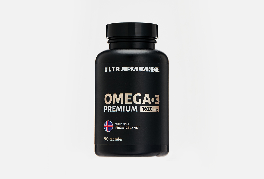 Биологически активная добавка ULTRABALANCE Omega 3 Premium 90 шт биологически активная добавка в капсулах с омега 3 nature’s bounty odor less premium strenght fish oil 1290 mg 90 шт