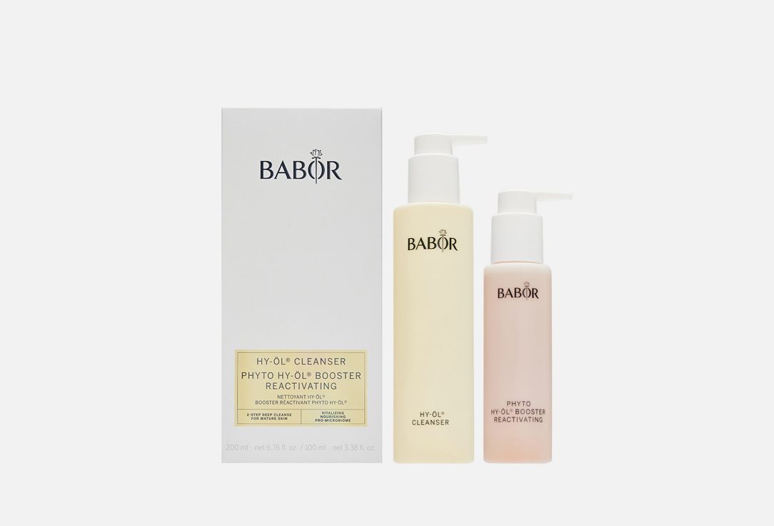 

Набор гидрофильного очищения BABOR, HY-ÖL Cleanser and Phyto Reactivating Set 2 шт