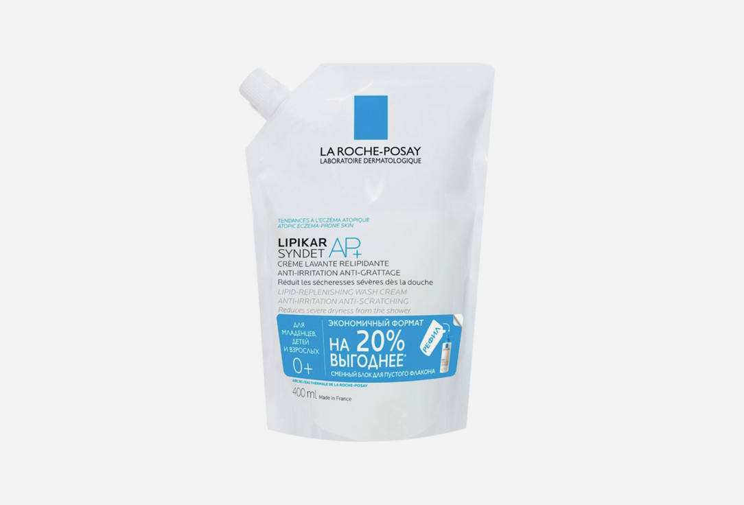 цена Очищающий крем-гель LA ROCHE-POSAY Lipikar 400 мл