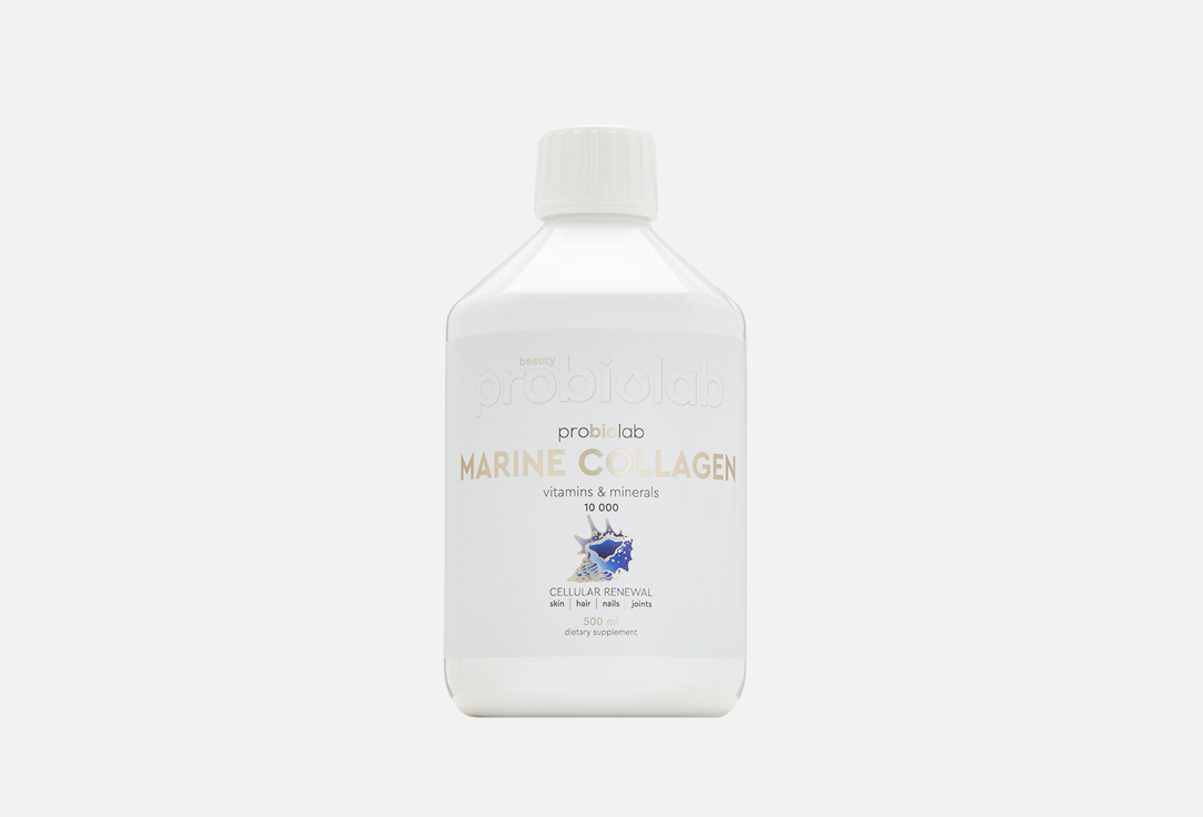 magic elements collagen liquid marine 1000 ml ежевика Биологически активная добавка PROBIOLAB Marine Collagen 500 мл