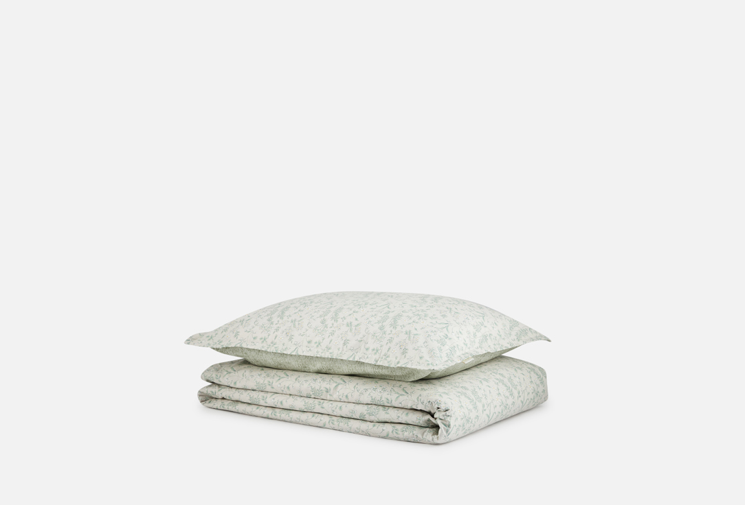 Комплект постельного белья SOFI DE MARKO Мармарис зеленый полутороспальный 1 шт цена и фото