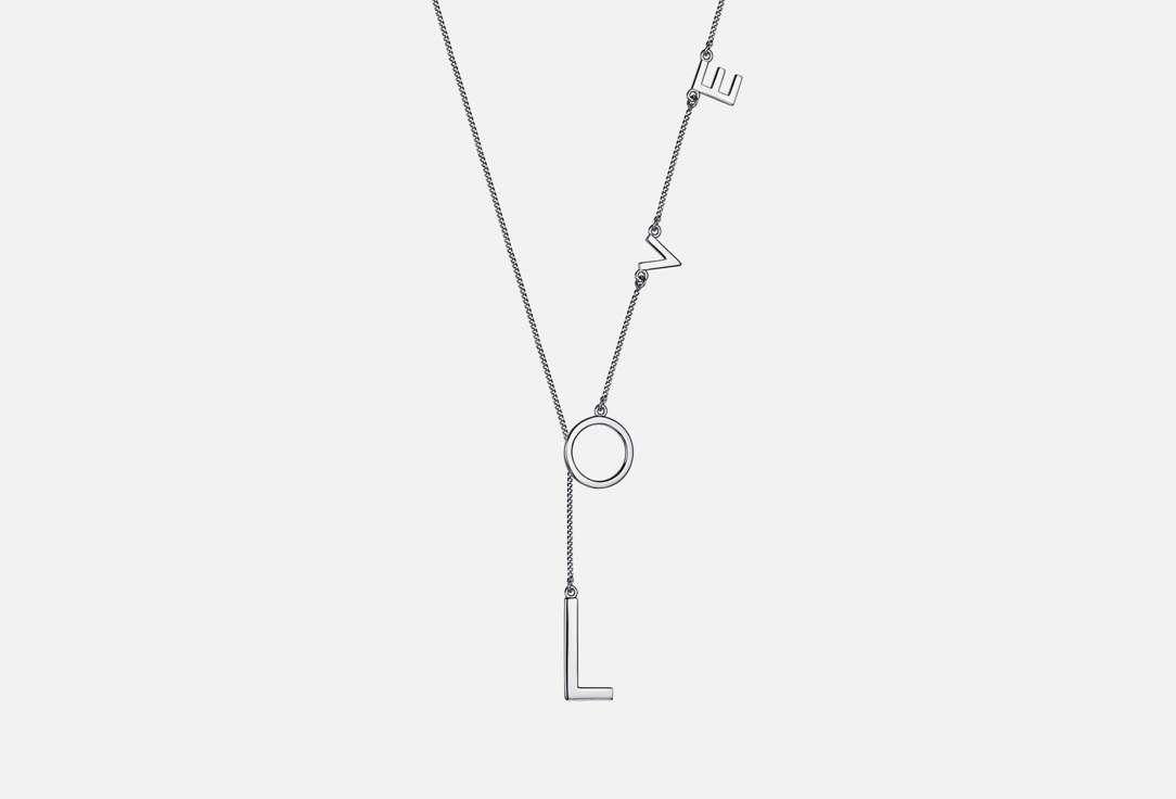 Изображение товара Колье серебряное ACSY Love