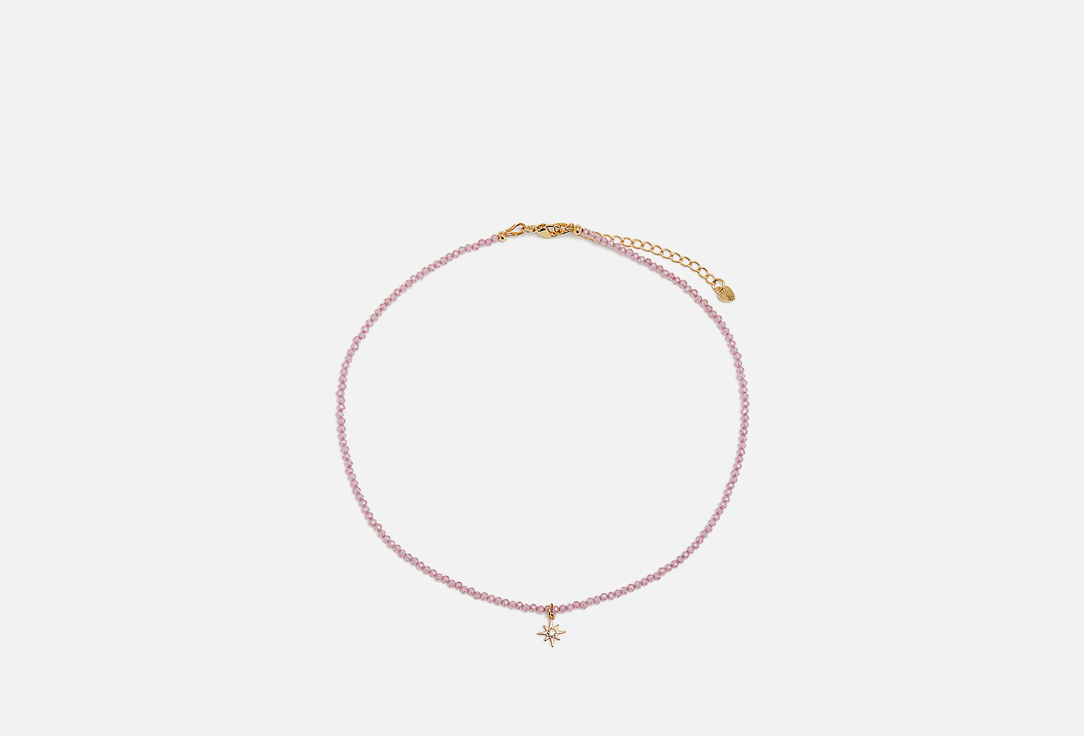 

Бусы VELTOM, Из цирконов розовые 1 шт