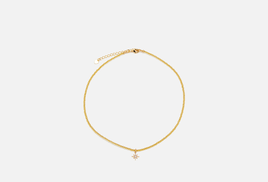 Изображение товара Бусы Veltom из цирконов желтые