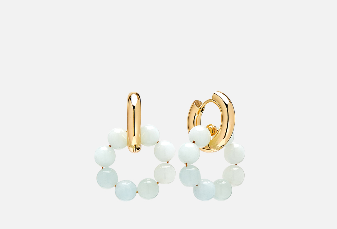 Бублики аквамариновые 2 шт