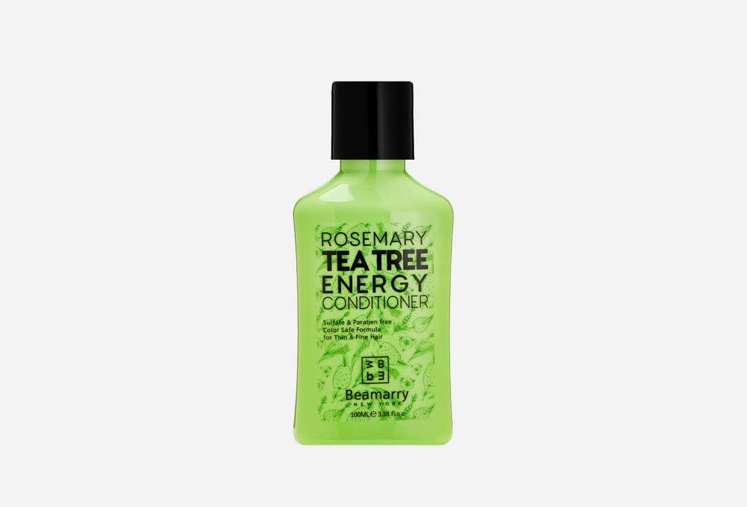 Кондиционер для волос BEAMARRY ROSEMARY TEA TREE ENERGY CONDITIONER 100 мл hask кондиционер tea tree oil and rosemary укрепляющий 355 мл