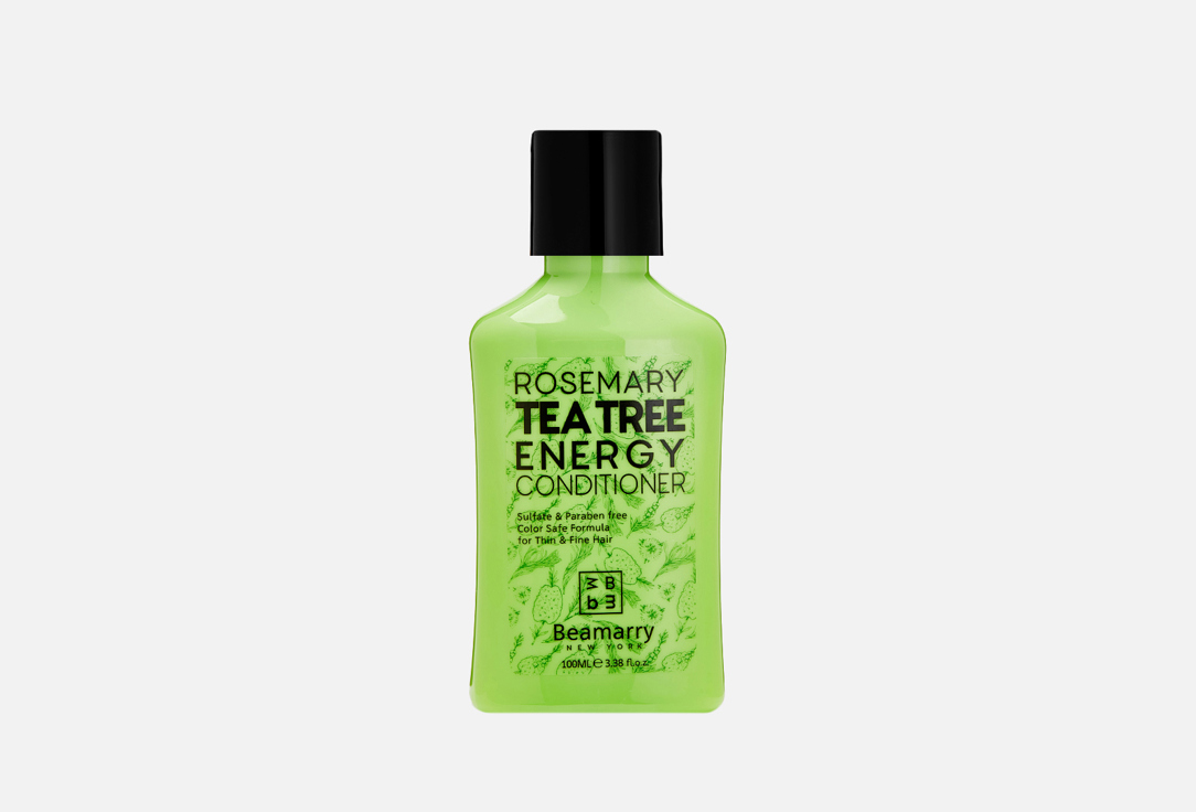 Кондиционер для волос BEAMARRY ROSEMARY TEA TREE ENERGY CONDITIONER 100 мл кондиционер для здоровья волос hempz tea tree
