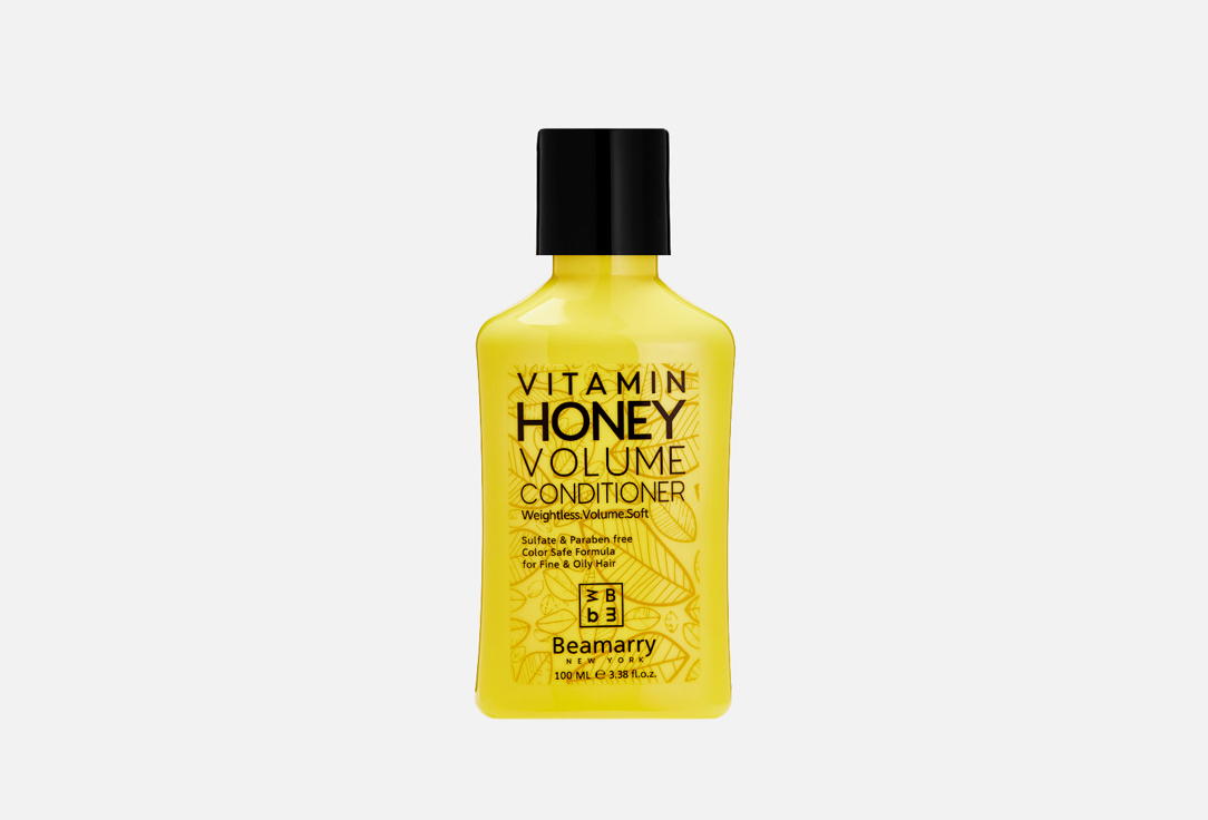 Кондиционер для объема волос BEAMARRY VITAMIN HONEY VOLUME CONDITIONER 100 мл themra gold plus themra honey herbal paste 240gr x 3 box vitamin energy