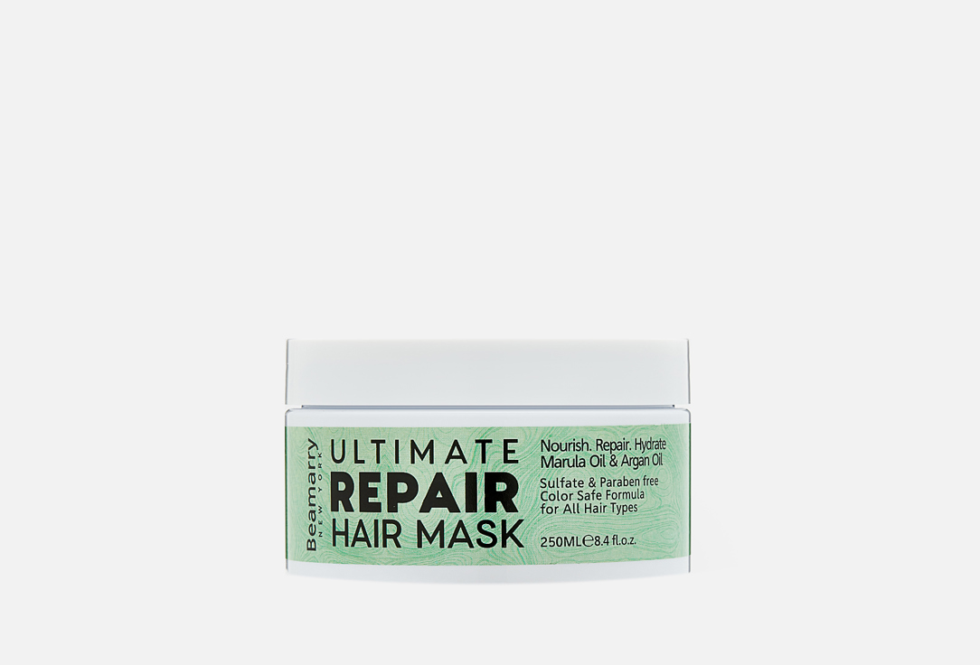 цена Восстанавливающая маска для волос BEAMARRY ULTIMATE REPAIR HAIR MASK 250 мл