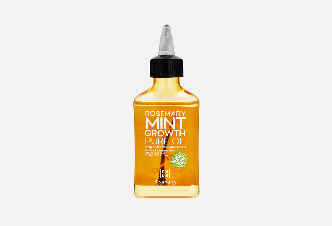 Масло для кожи головы и волос Beamarry Natural Rosemary Hair Mint Growth Pure Oil  