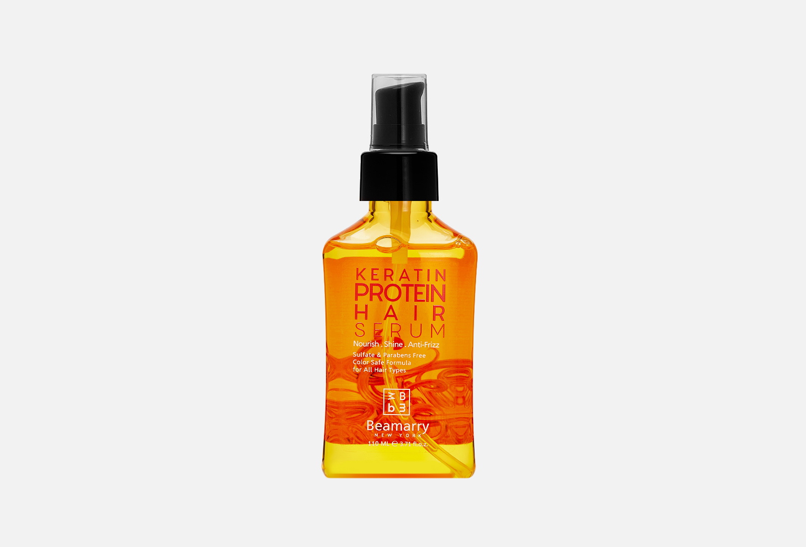 Beamarry Сыворотка для питания волос KERATIN PROTEIN HAIR SERUM 110 мл ...