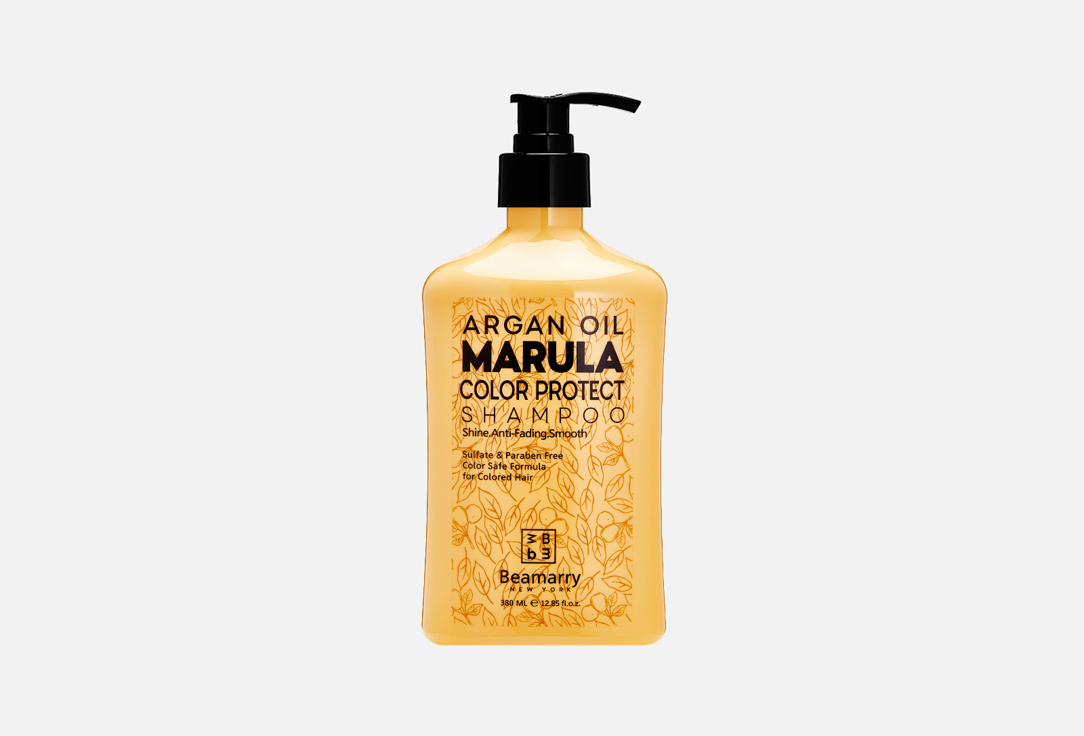 Шампунь для волос BEAMARRY ARGAN OIL MARULA COLOR PROTECT SHAMPOO 380 мл