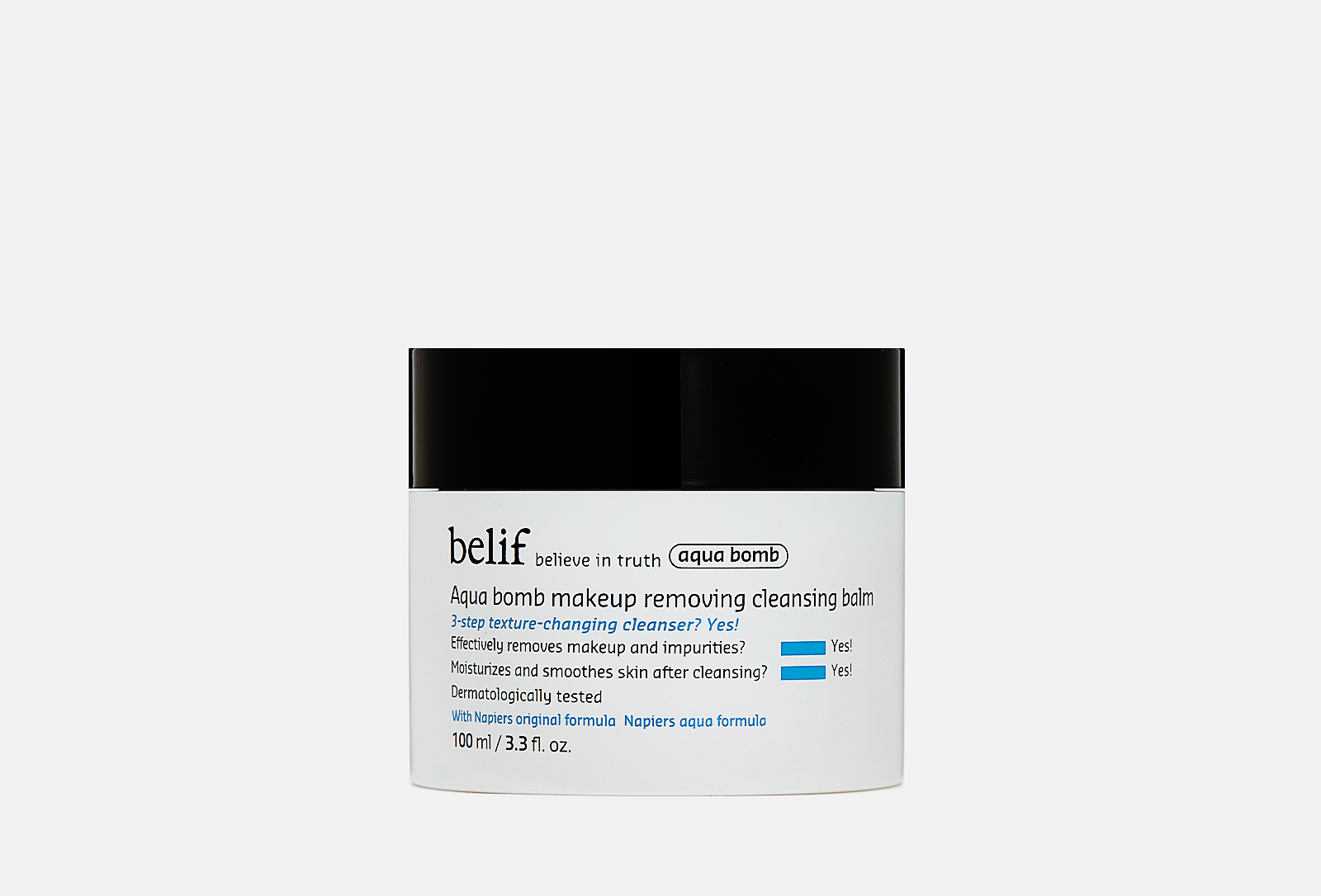 belif Очищающий бальзам для лица Aqua bomb makeup removing cleansing