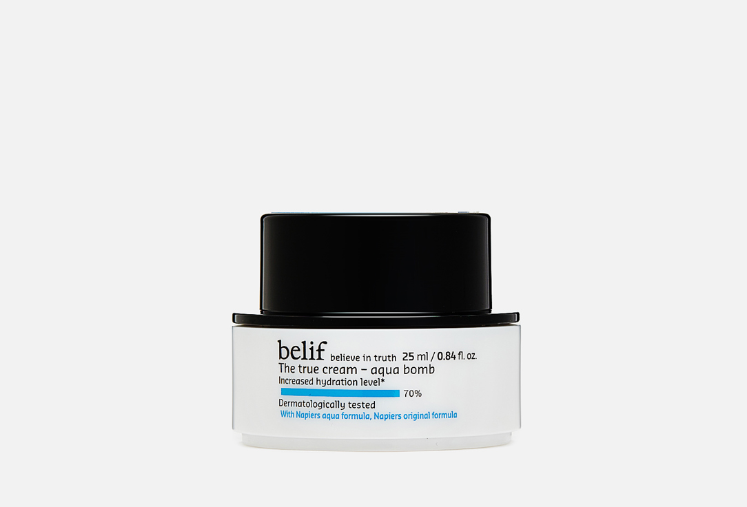 Крем-гель для нормальной и жирной кожи BELIF The true cream – aqua bomb 25 мл гель для умывания belif aqua bomb jelly cleanser 160 мл