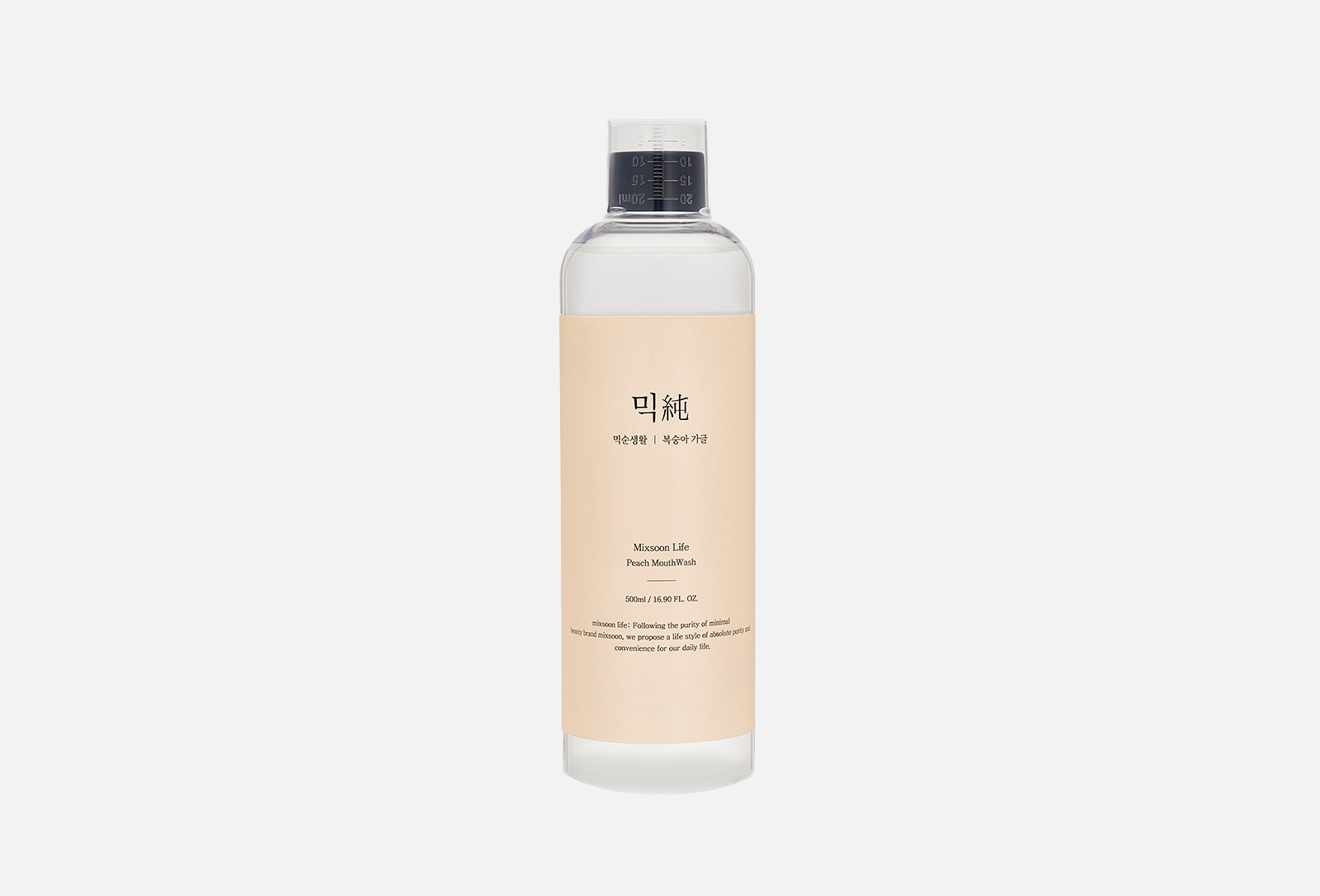 Mixsoon Ополаскиватель для полости рта Life Peach Scent 500 мл — купить в  Москве
