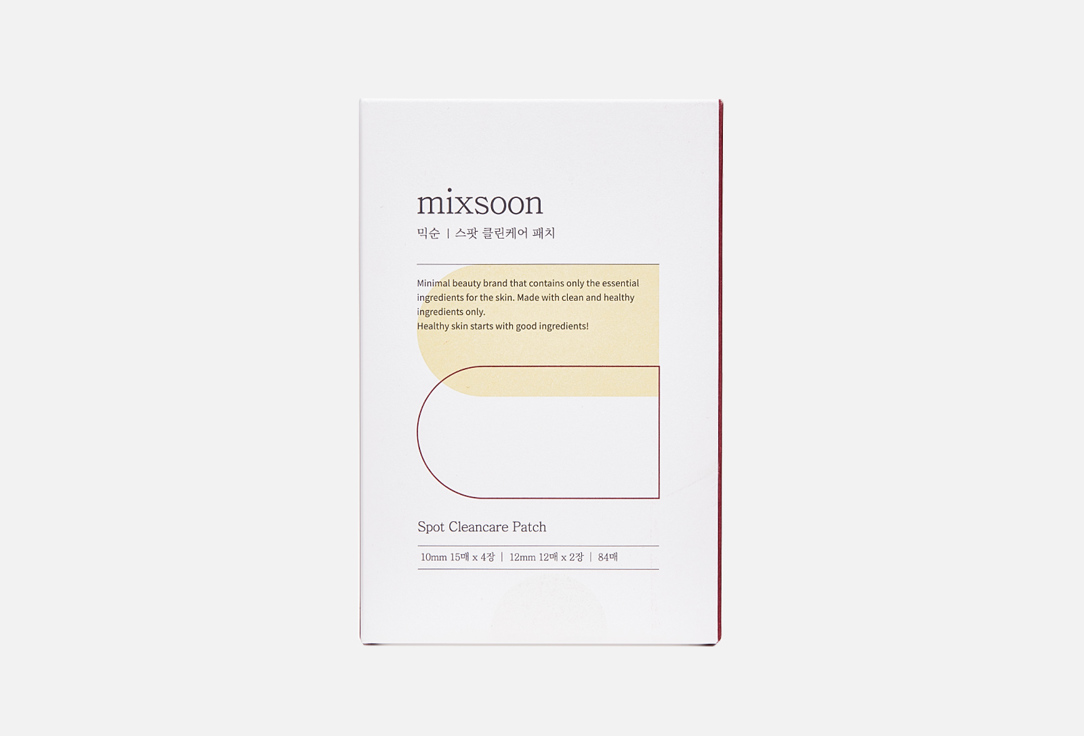 Точечные патчи для проблемной кожи лица MIXSOON Spot Cleancare 82 шт