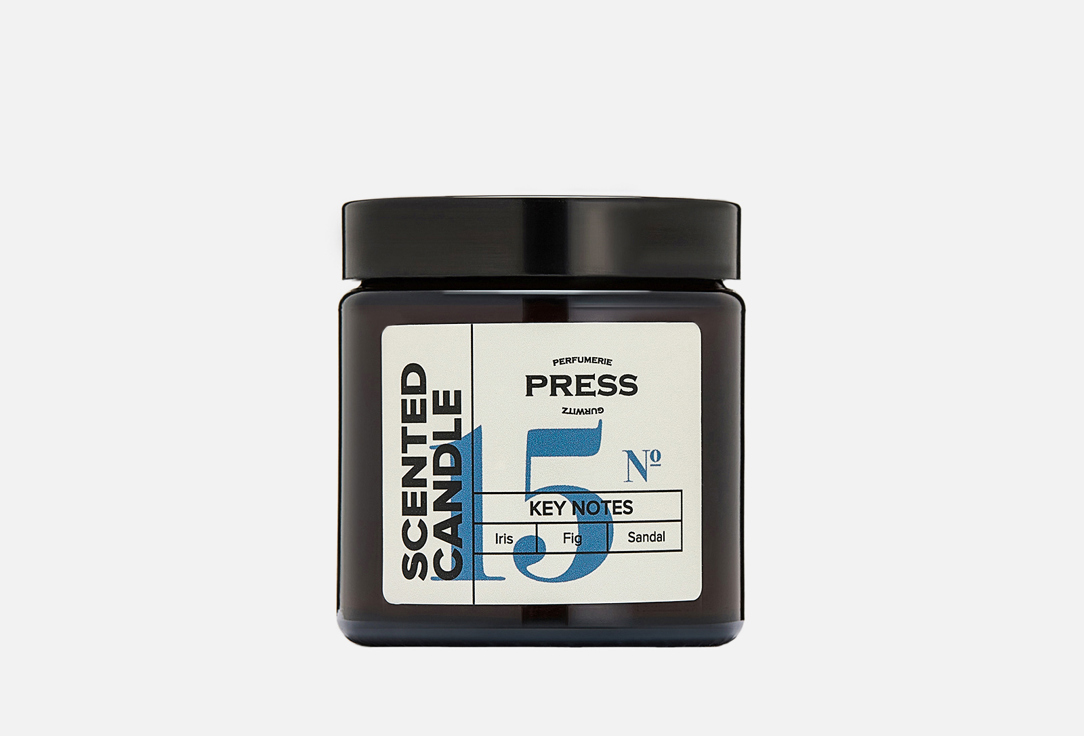 Изображение товара Ароматизированная свеча PRESS GURWITZ PERFUMERIE №15 Iris, Fig, Sandal