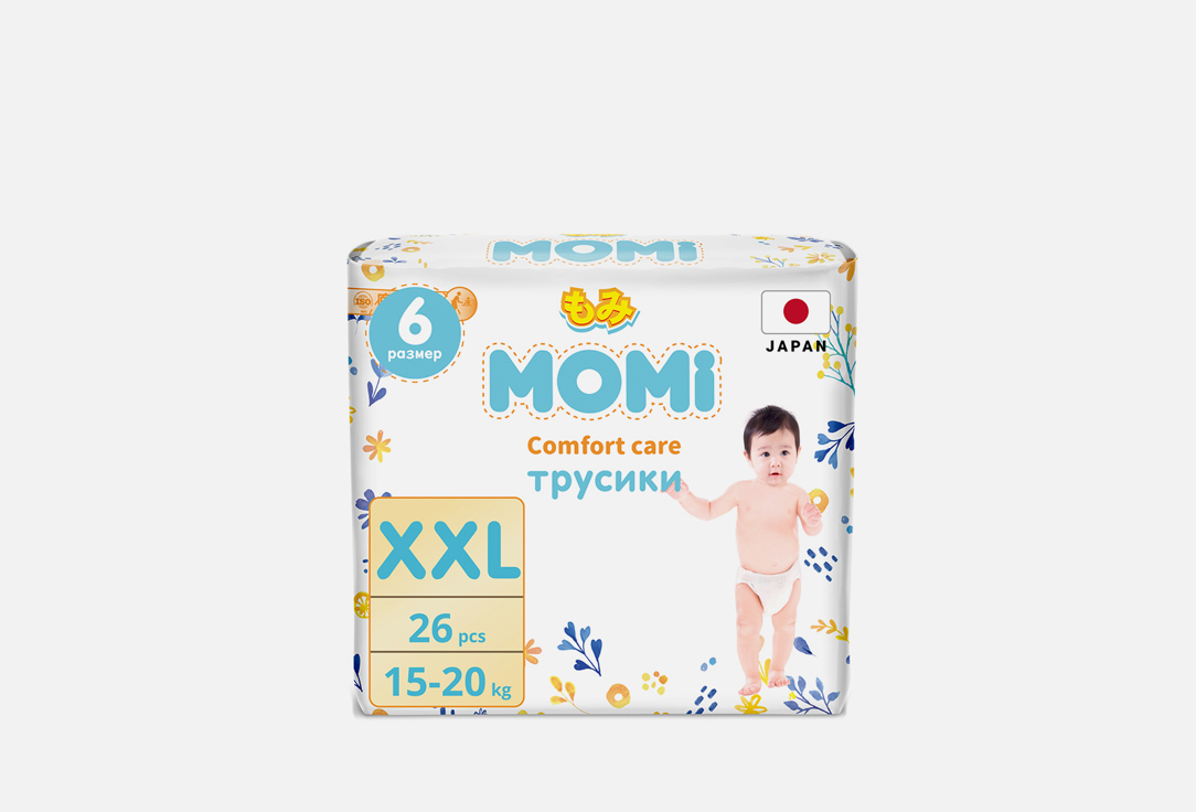 Трусики-подгузники MOMI Comfort Care 15-20кг 