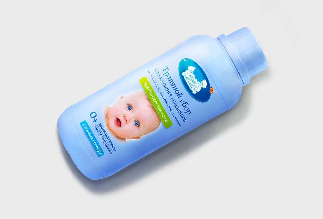 

Травяной сбор для купания младенцев НАША МАМА, Баю-Бай 1000 мл