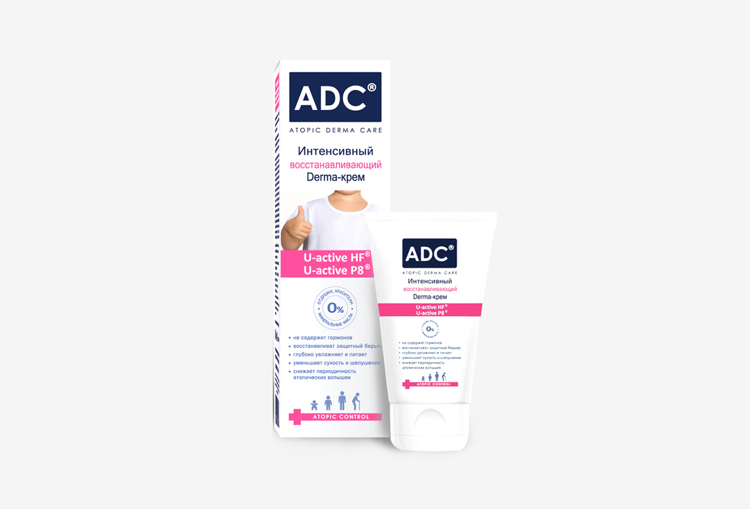 Интенсивный восстанавливающий крем ADC Atopic derma care 40 мл эмолент крем adc atopic control 40 мл