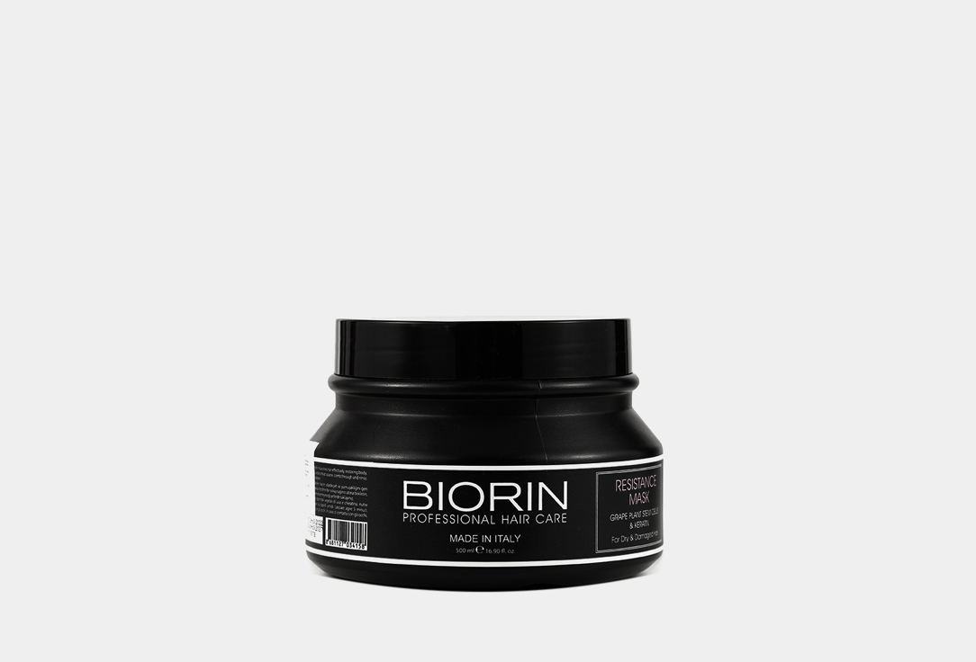 Восстанавливающая маска для волос BIORIN RESISTANCE MASK 500 мл восстанавливающая маска для волос biorin pro restructuring kerati̇n 500 мл
