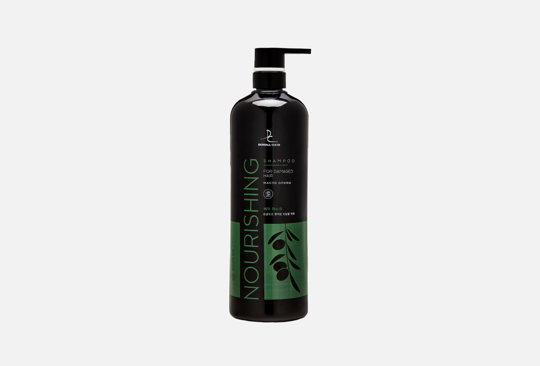 Питательный шампунь для волос DORAL COLLECTION Natural olive oil 1200 мл шампунь восстанавливающий с phytokerational complex korean pro doral collection 1 2л