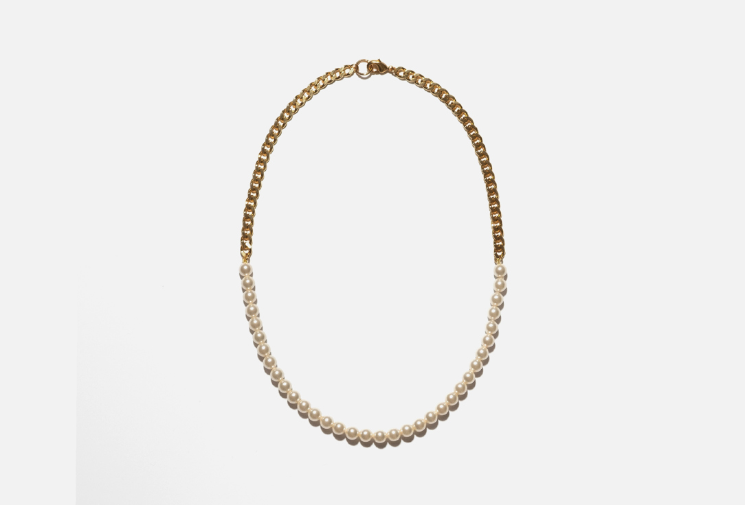 Ожерелье MURASHKA Pearl&Chain 