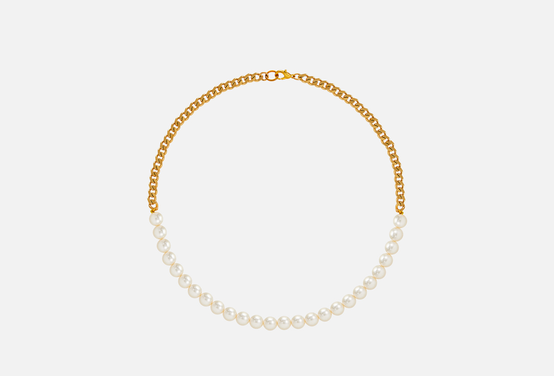 Ожерелье MURASHKA Pearl&Chain 
