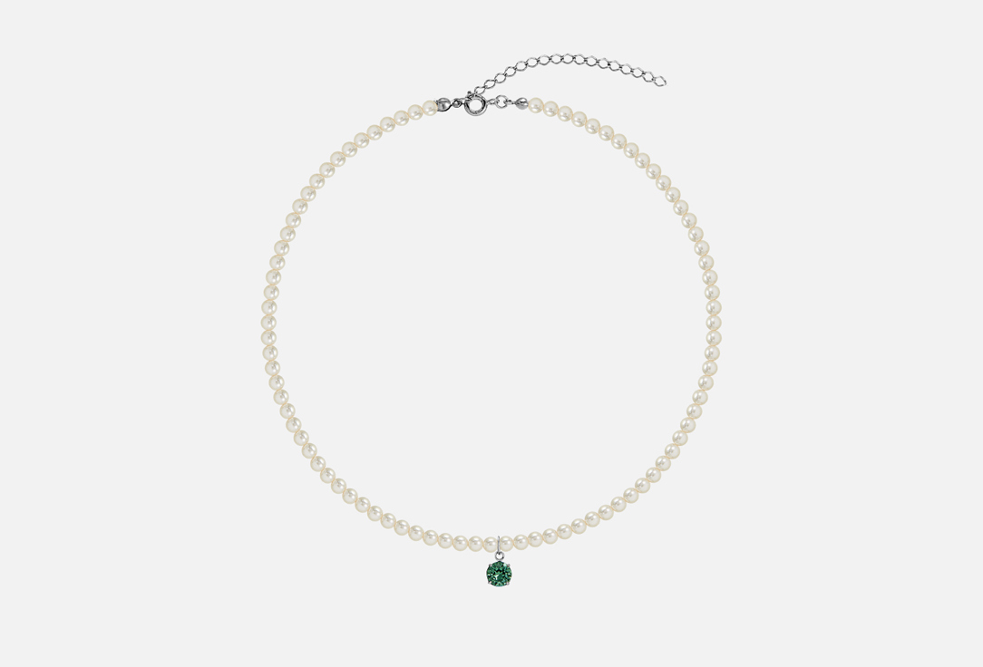 Изображение товара Чокер с подвеской Swarovski из жемчуга и кристалла MURASHKA для женщин