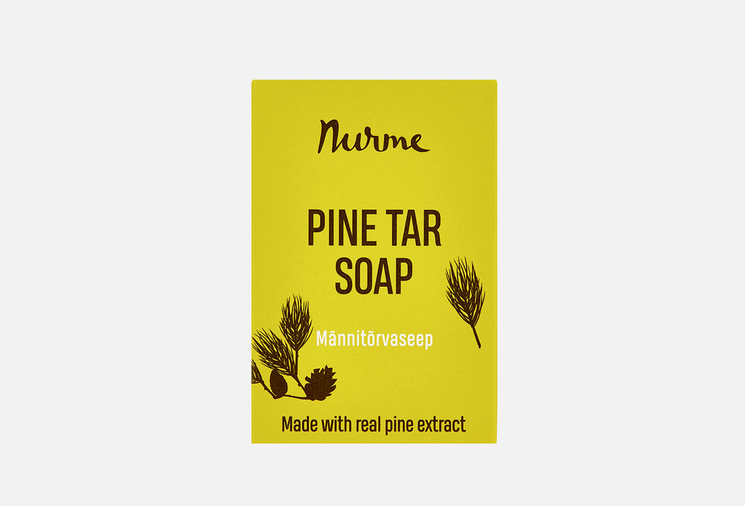 Мыло NURME Pine tar 