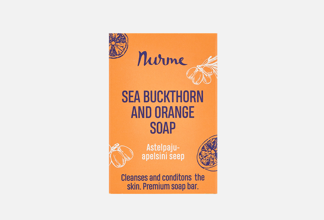 Мыло NURME Sea buckthorn&Orange 100 г фотографии