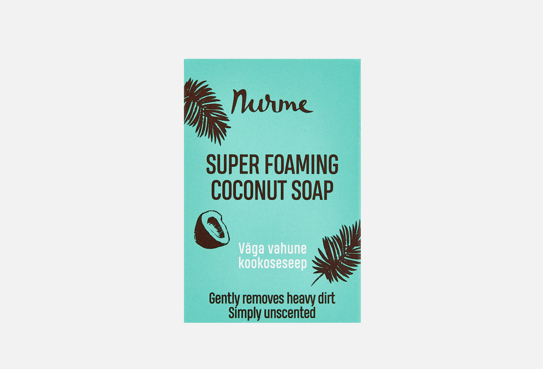 Мыло NURME Super foaming Coconut 100 г цена и фото